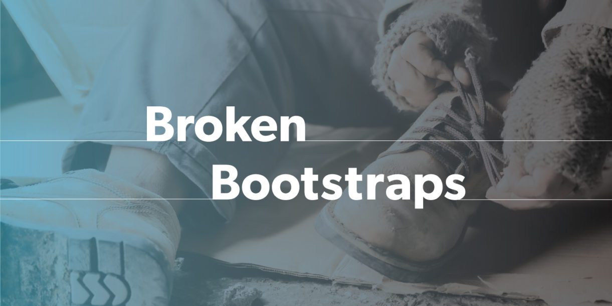 Article title, Broken Bootstraps with image
