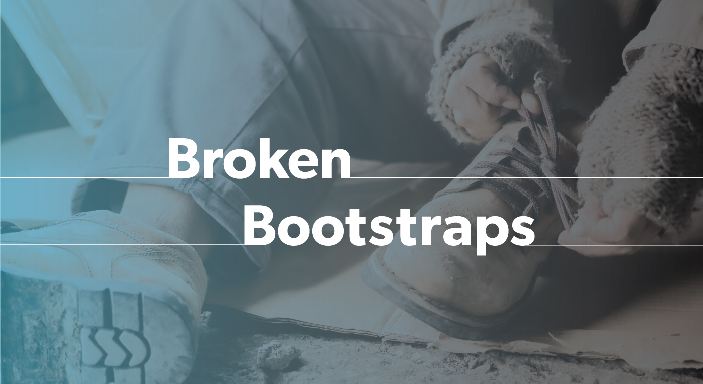 Article title, Broken Bootstraps with image